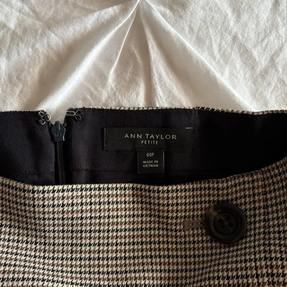 ann taylor houndstooth pencil skirt - Picture 3 of 4